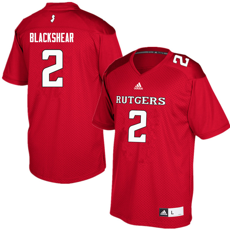 Men #2 Raheem Blackshear Rutgers Scarlet Knights College Football Jerseys Sale-Red